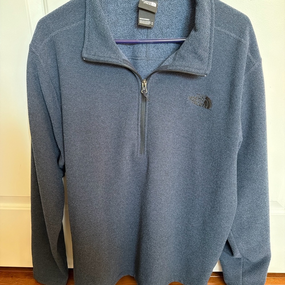 The North Face Men’s Quarter-Zip Sweater - Slate Blue